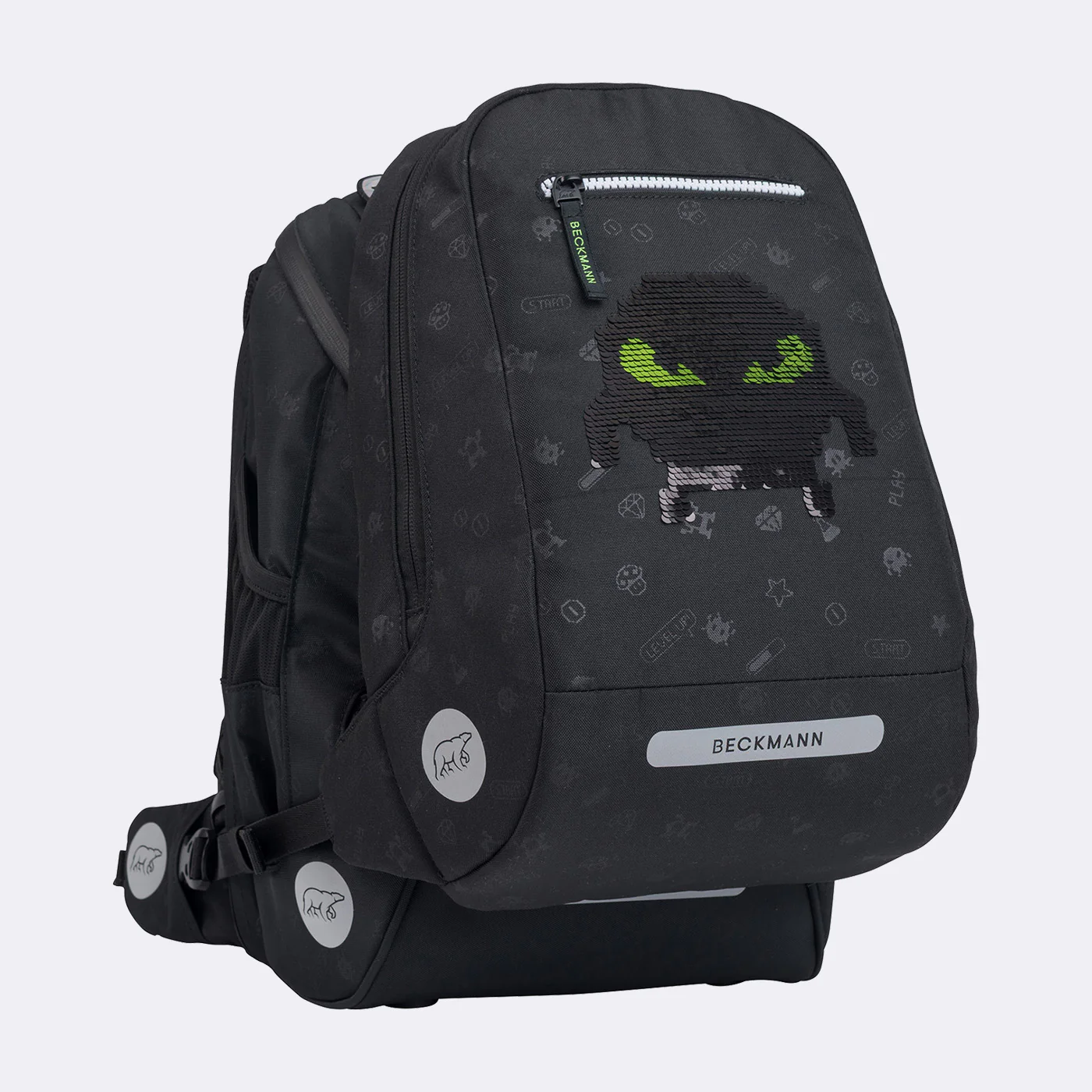 Gym backpack / hiking backpack, Pixel - Image 5