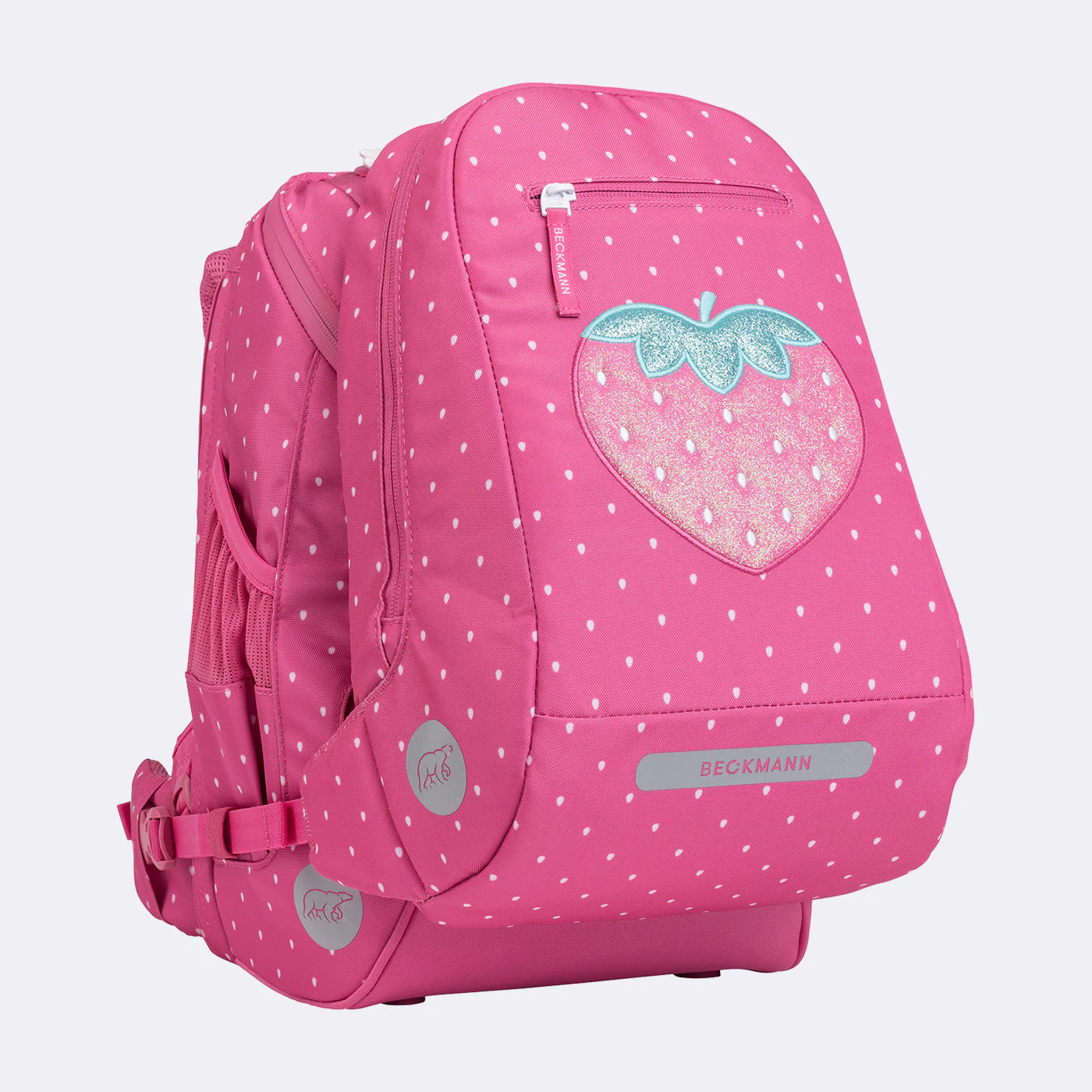 Gym backpack / hiking backpack, Strawberry - Image 5