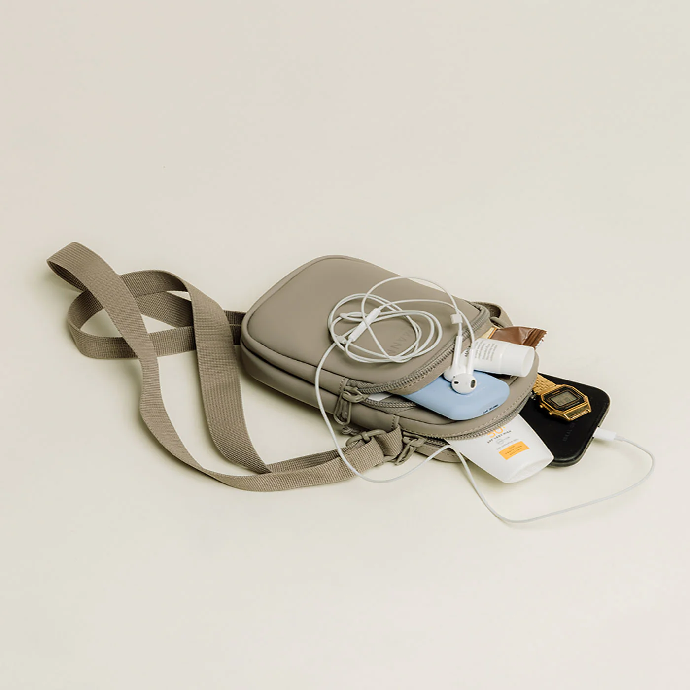 Crossbodybag Street, Warm Grey - Image 5