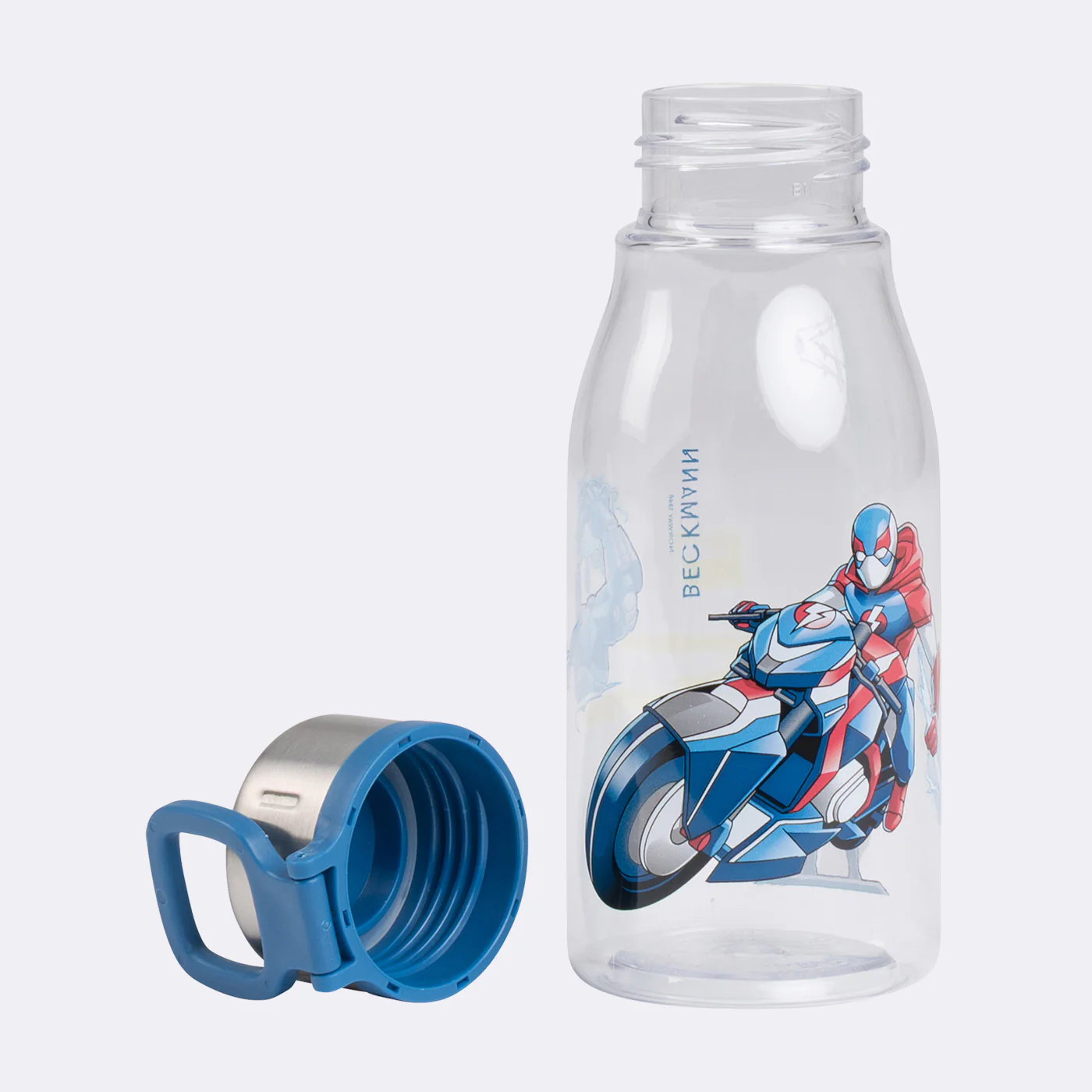Drinking bottle 400 ml, Blue Lightning - Image 2