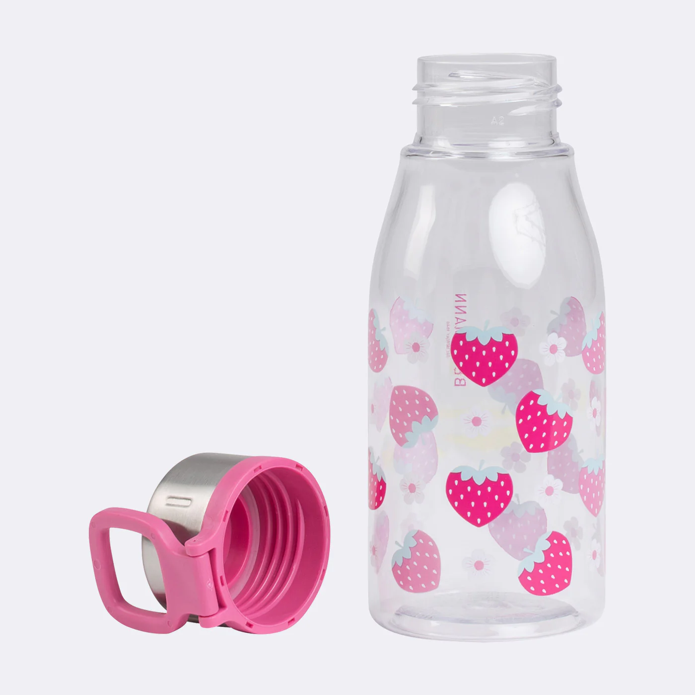 Drinking bottle 400 ml, Strawberry - Image 2