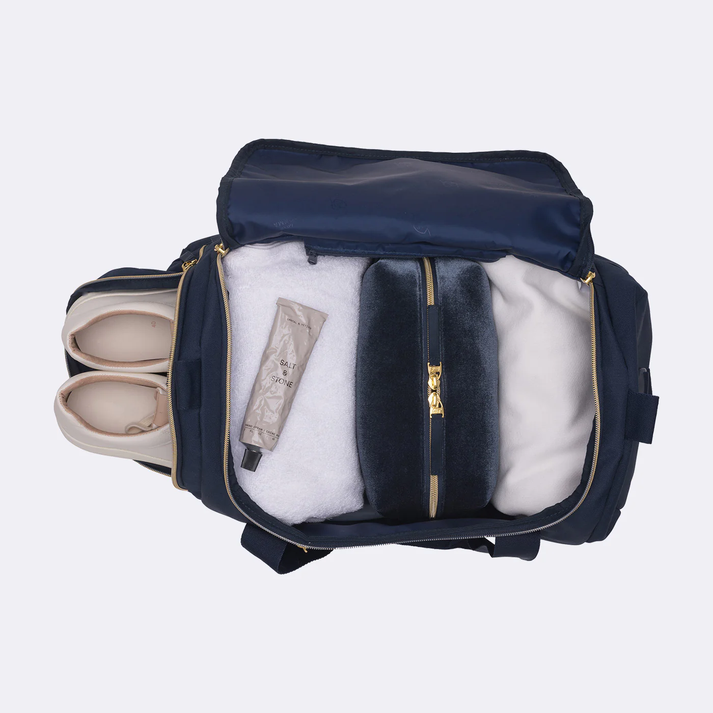 Duffelbag Sport, Blue Bow - Image 3