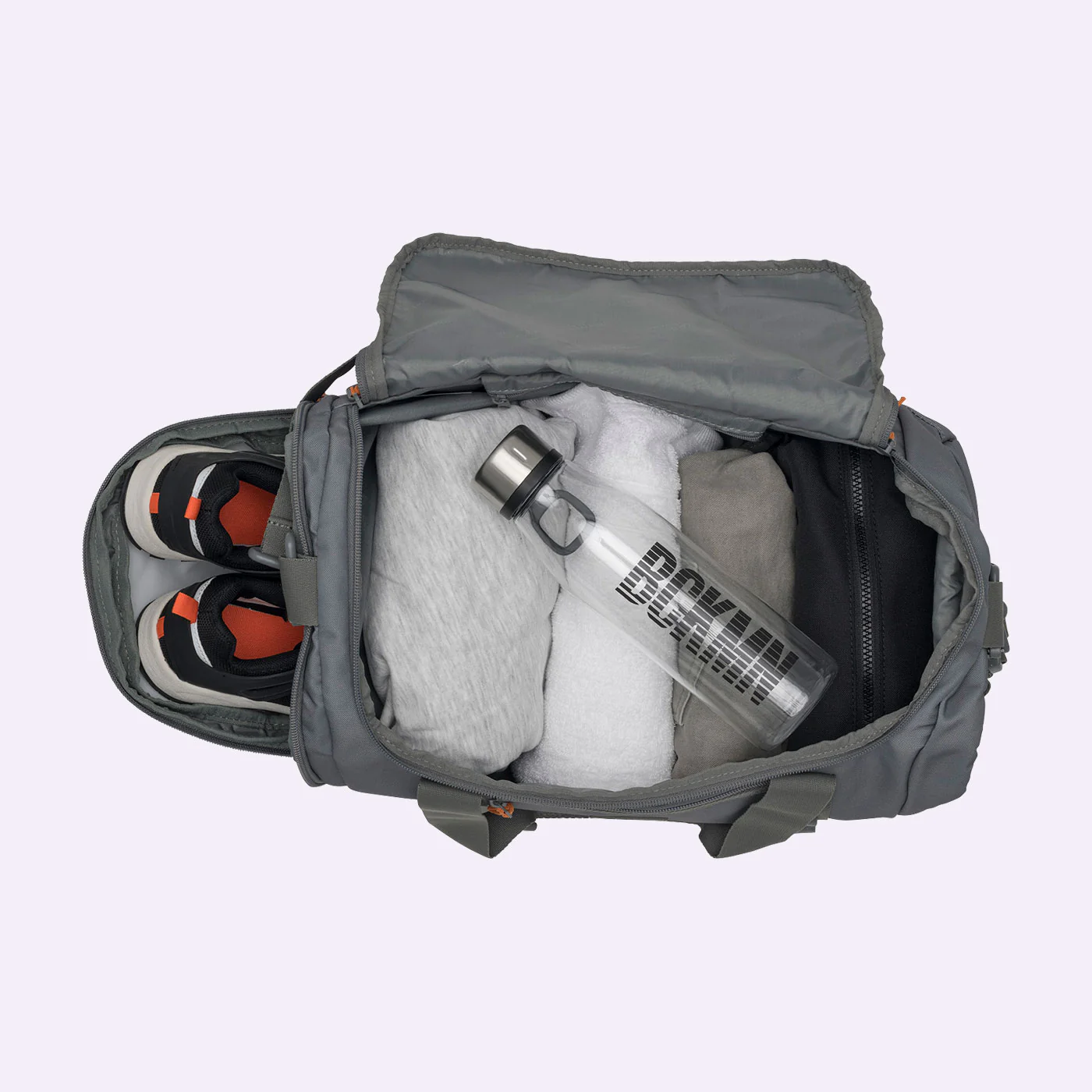 Duffelbag Sport, Green Orange - Image 4