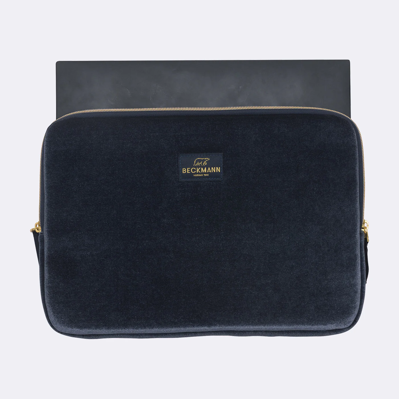 Laptop sleeve, Blue Bow - Image 2