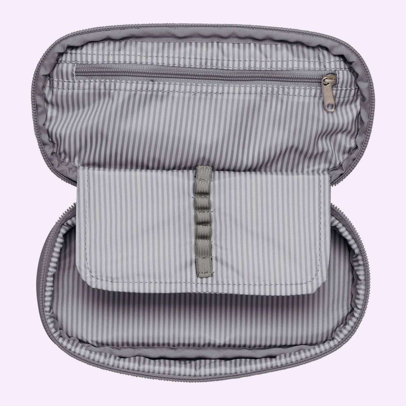 Ovalt pennal, Grey - Image 2