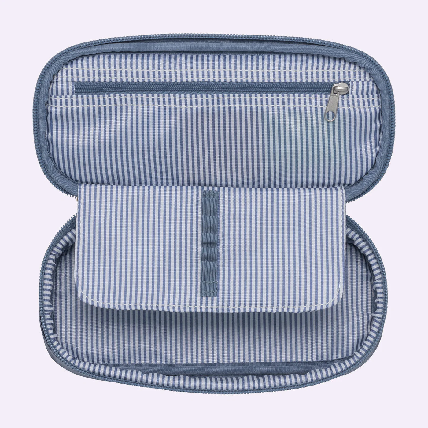 Ovalt pennal, Organic Blue - Image 2