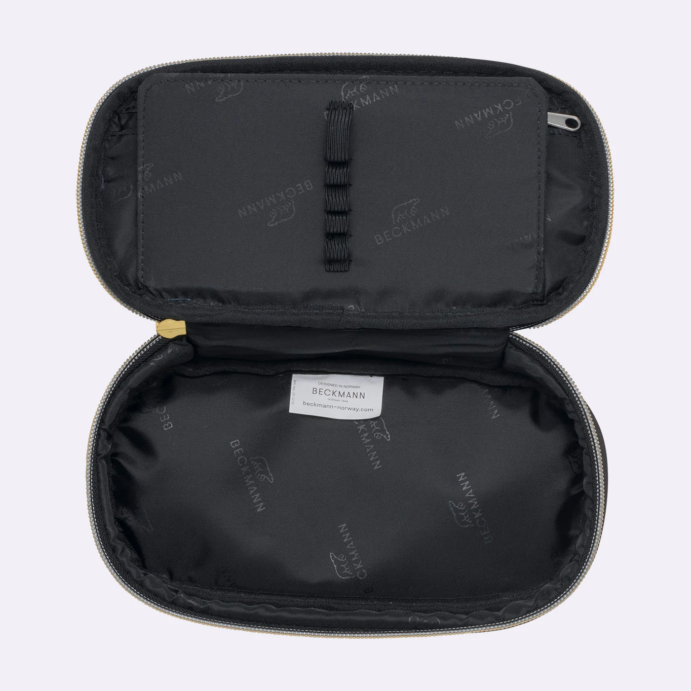 Ovalt pennal Sport, Black Gold - Image 3