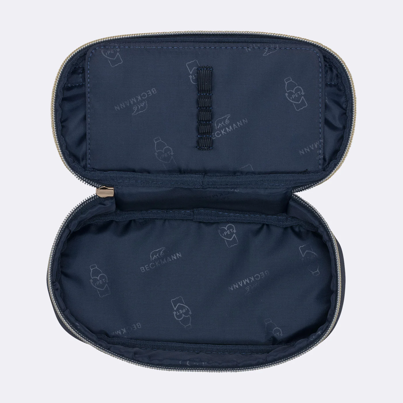 Ovalt pennal Sport, Blue Gold - Image 3