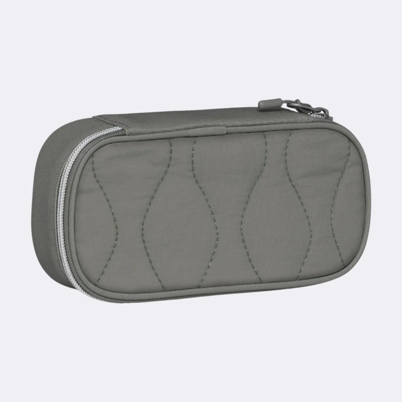 Ovalt pennal Sport, Green Padded