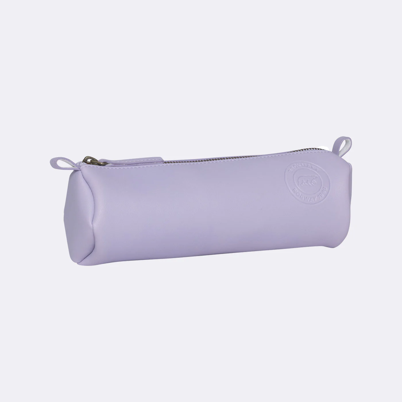 Pennal imitert skinn, purple